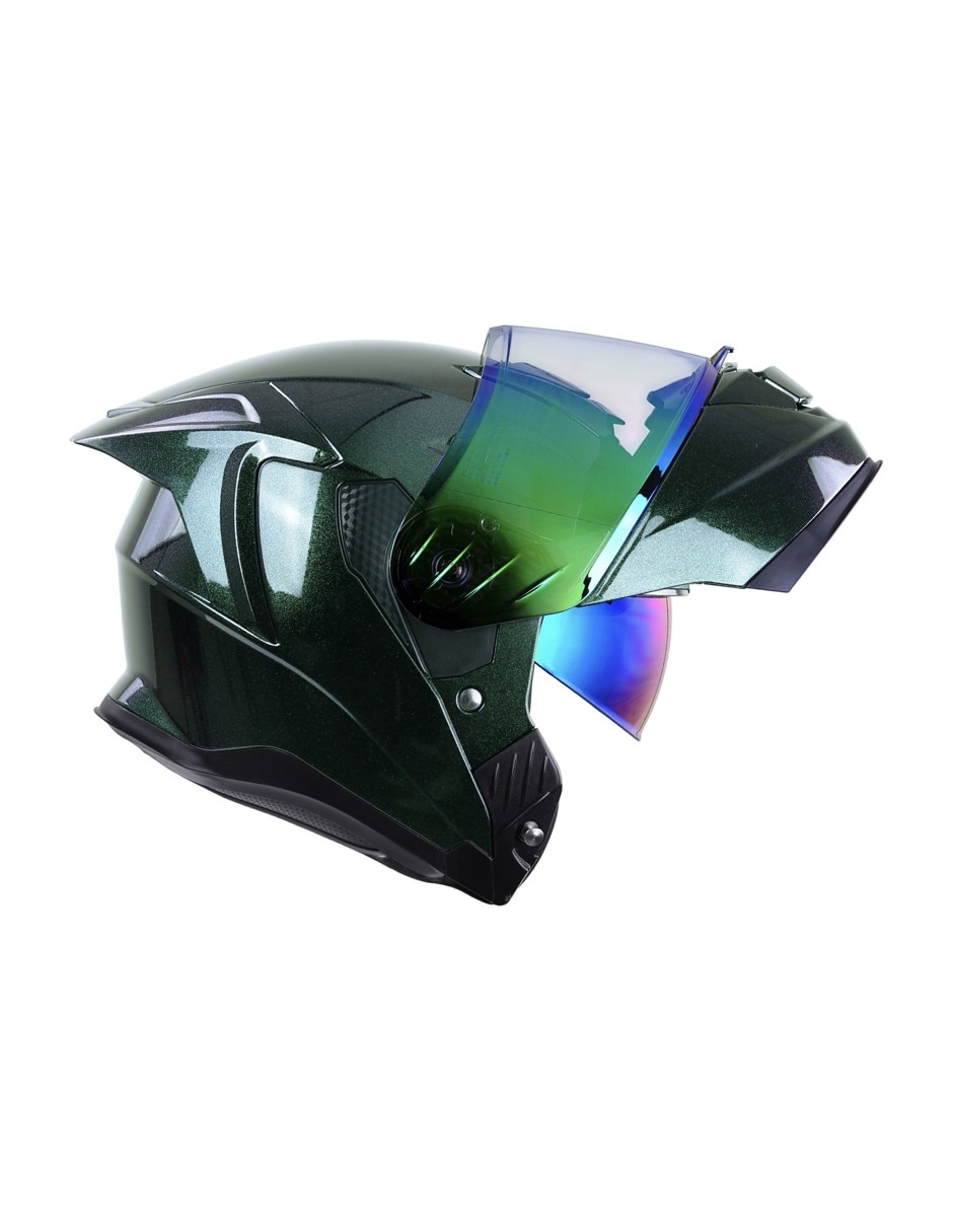 Casco abatible para motocicleta urbana unisex 2
